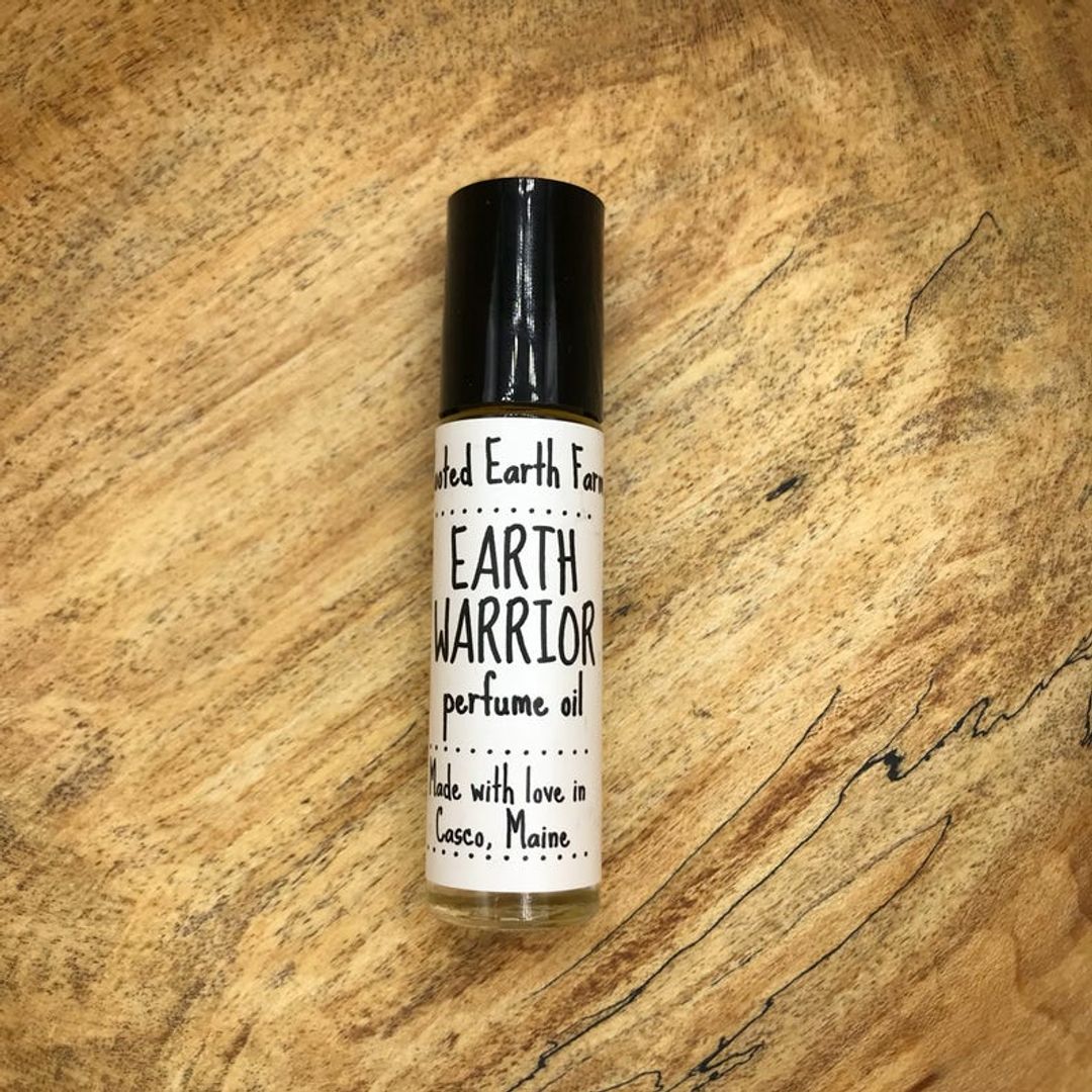 Earth Warrior Perfume Oil, Natural Perfume, Grounding Oil, Handmade Perfume, Organic Perfume, Vegan Perfume, Perfume Roll On, Hippie Perfume